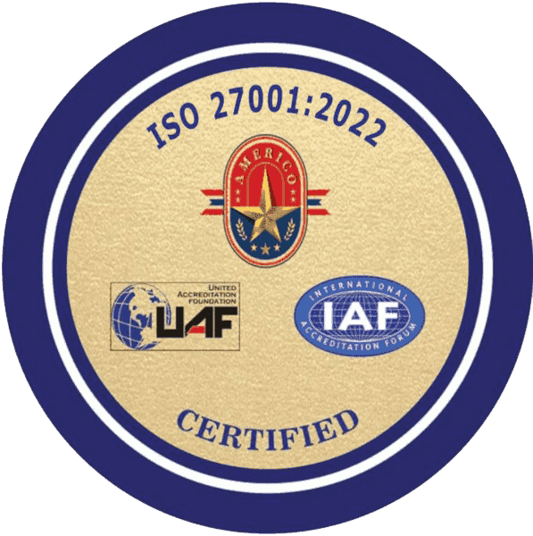 ISO 27001:2022 Certified